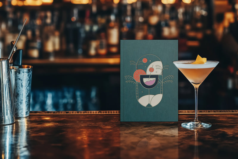 No graphic designer? Still a professional menu in 10 minutes