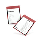 A4 Portrait / Vegan Leather - Beaujolais Red / Design online