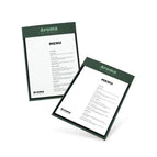 A4 Portrait / Earthlines - Dark Green / Design online