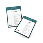 A4 Portrait / Earthlines - Petrol / Design online