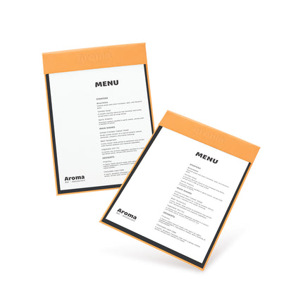 Magnetic Drinks Menu Holder | A4 & A5 Magnetic Menu Cover for Bars & Restaurants - Drinks menus - Peleman Industries NV