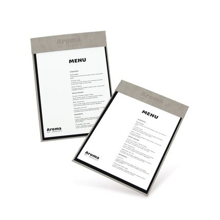 Magnetic Drinks Menu Holder | A4 & A5 Magnetic Menu Cover for Bars & Restaurants - Drinks menus - Peleman Industries NV