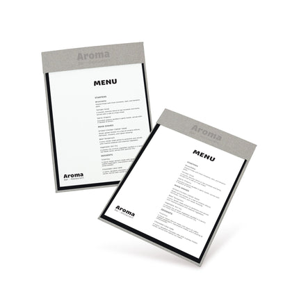 Magnetic Drinks Menu Holder | A4 & A5 Magnetic Menu Cover for Bars & Restaurants - Drinks menus - Peleman Industries NV