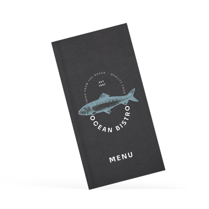 Menu Cards Portrait with sliding system
