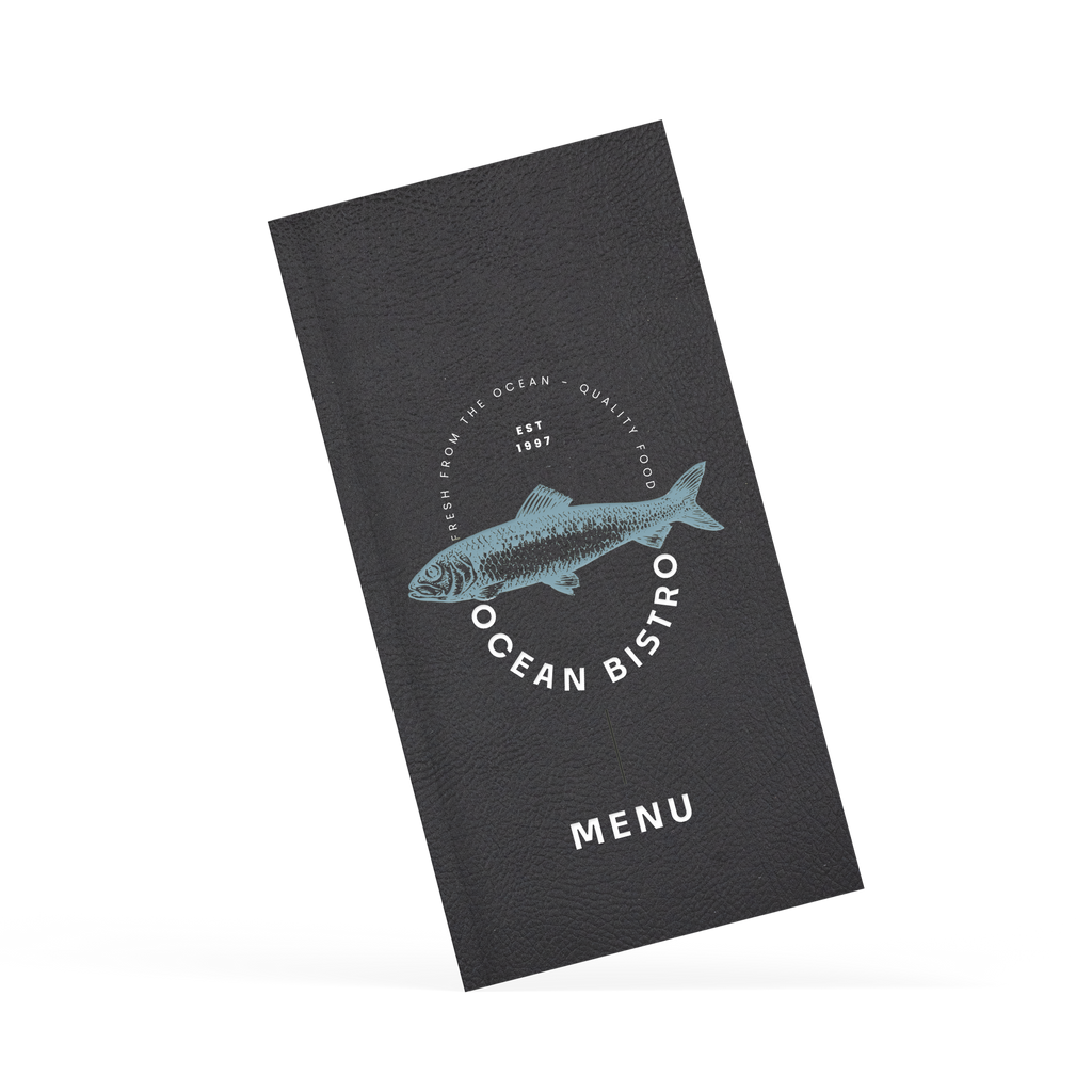 Menu Cards Portrait with sliding system