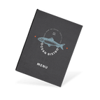 A5 portrait / Vegan Leather - Charme Nero / Online gestalten