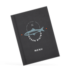 A4 Portrait / Vegan Leather - Charme Nero / Design online
