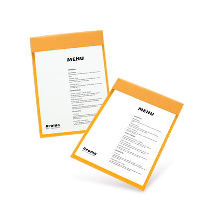 A5 Menukaart met Magnetische Sluiting met Logo voor Horeca