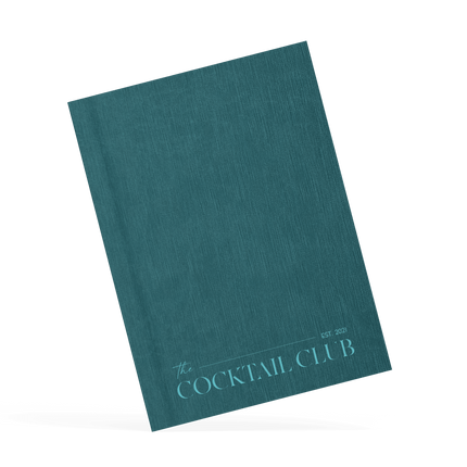 Blauwe Drankkaart op Maat voor Cocktailbars