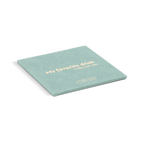 10 x 10 cm / Vegan Leather - Aqua Blue / Design online