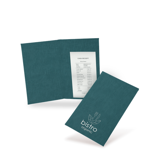 Blauwe Professionele Rekeninghouder