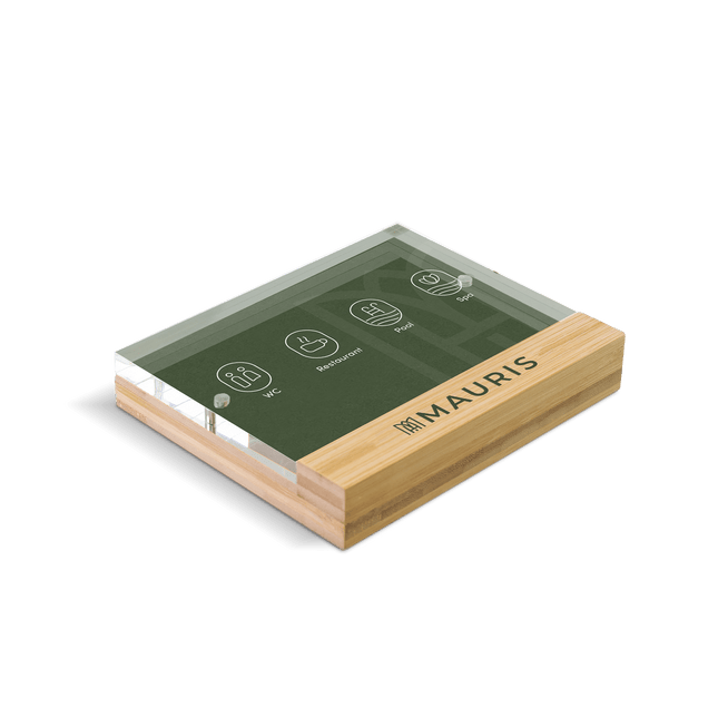 Display met Logo voor Horeca