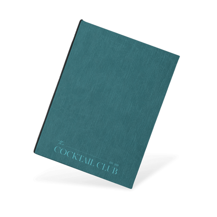 Drankkaart met Elastiek op Maat voor Cocktailbars