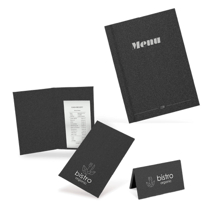 Essentials Starter Kit | Professional Hospitality Starter Kit for New Businesses - Menu Cards - Peleman Industries NV
