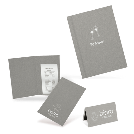 Essentials Starter Kit | Professional Hospitality Starter Kit for New Businesses - Menu Cards - Peleman Industries NV