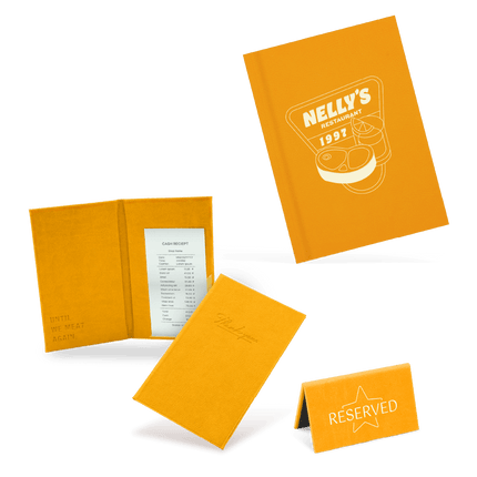 Essentials Starter Kit | Professional Hospitality Starter Kit for New Businesses - Menu Cards - Peleman Industries NV