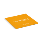 10 x 10 cm / Vegan Leather - Sunrise Yellow / Design online