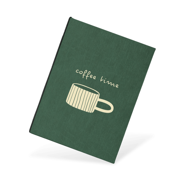 Gepersonaliseerde Menukaart voor Koffiebar