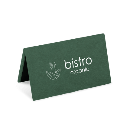 Groen Reservatiebord Gepersonaliseerd voor Restaurants