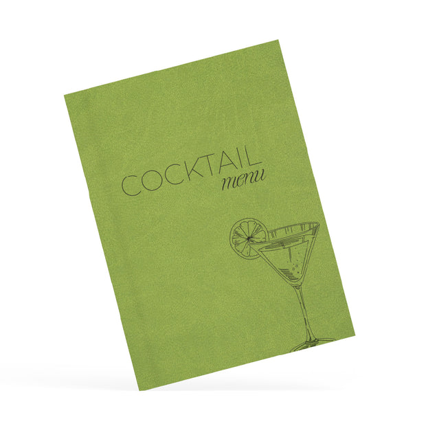 Groene Professionele Drankkaart voor Cockailbar
