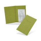 21,7 x 13 cm / Vegan Leather - Basil Green / Online gestalten