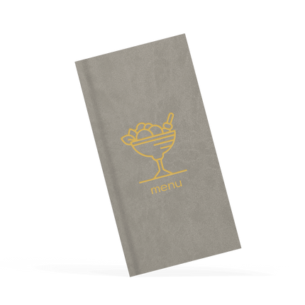 Leren Menukaart met Logo voor Horeca