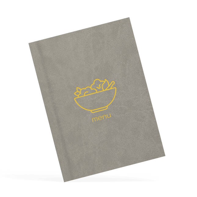 Leren Menukaart die Snel Verwisselbaar is voor Restaurants