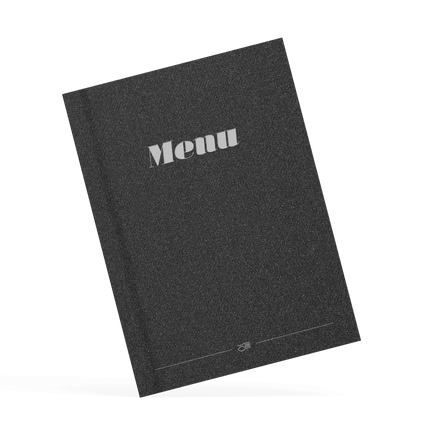 Linnen Menukaart die Makkelijk Verwisselbaar is voor Restaurants