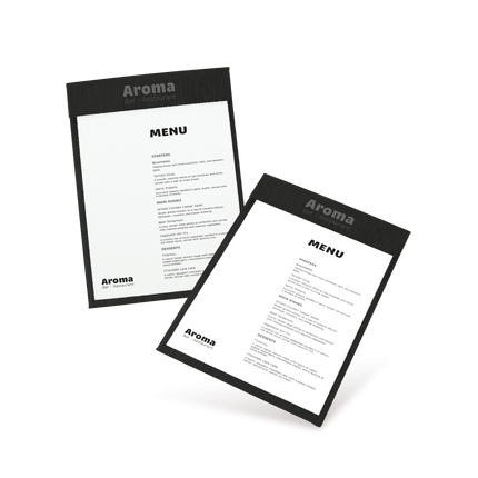 Menukaart met Magnetische Sluiting voor Restaurants