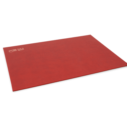 Rode Placemat met Logo voor Brasseries