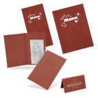 Vegan Leather - Redwood Brown