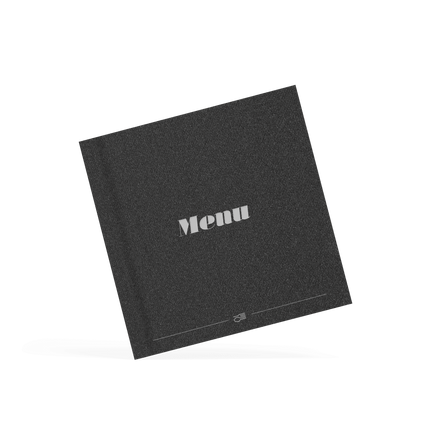 Vierkante Linnen Menukaart voor Brasseries